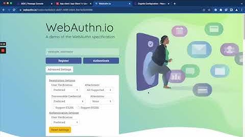 Demo of Implementing Passkey Auth with Amazon Cognito Using Passage-Hosted Login Page