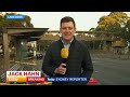 Woman charged with string of offences after crashing into bus stop | 9 News Australia