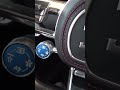 Bugatti Chiron Steering Wheel and Instrument Cluster.