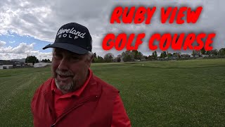 Playing the Back 9 at Ruby View Golf Course