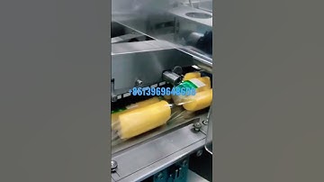 Automatic bread food steam bums pillow packing packaging machine