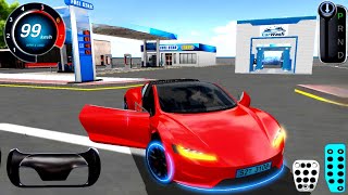 New Tesla Model X in Charging Station - 3D Driving Class - Android Gameplay screenshot 5