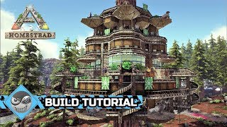 Ark: Survival Evolved - How to build a Treehouse - Homestead build tutorial (No Mods)