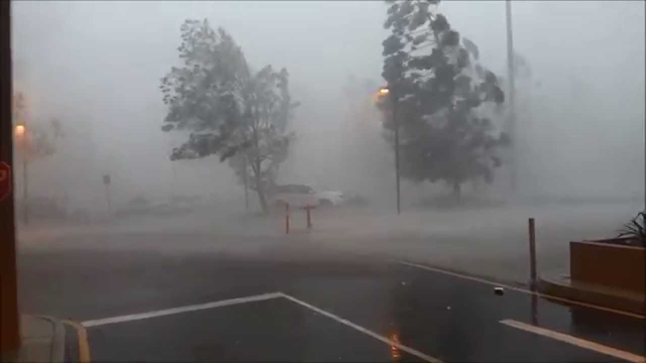 Brisbane Hail Storm video 1 - University of Queensland, St Lucia - 27 ...