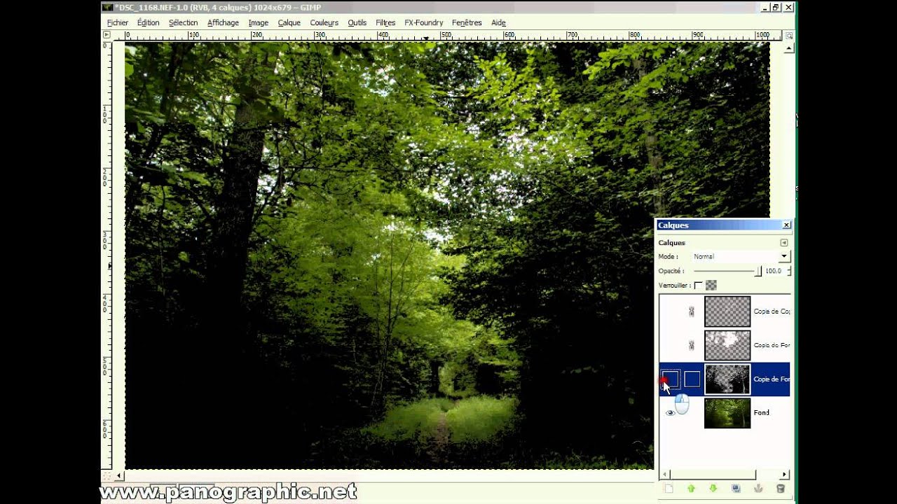 Tutoriel Gimp - Remanier l'éclairage pour créer une atmosphère