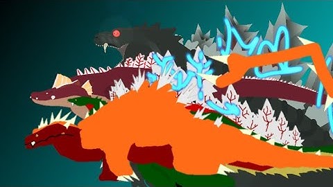 Evolution of godzilla singular point size Comparison stick nodes