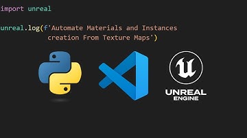 Unreal Engine Editor Scripting with Python part 8 Automate Material Creation from Texture Maps