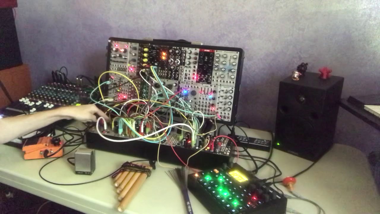 pan flute music - pan flute, eurorack modular, digitakt