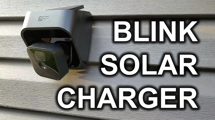 Blink Outdoor Solar Panel Charging Mount Review and Setup Guide