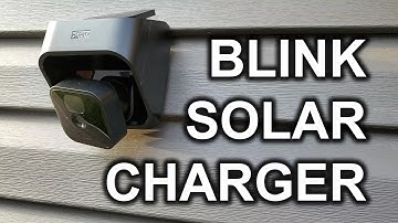 Blink Outdoor Solar Panel Charging Mount Review and Setup Guide