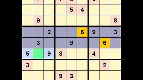 How to Solve Globe and Mail Sudoku Five Star June 26, 2022