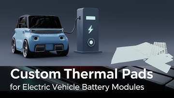 Custom Thermal Pads for Electric Vehicle Battery Modules | E Control Devices