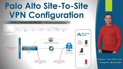 Palo Alto Site to Site VPN Configuration (with Azure)