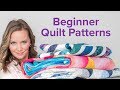 Easy Quilt Patterns for Beginners | 3-Part Beginner Quilting Series with Angela Walters
