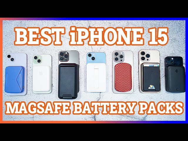 I Tested 12 Magsafe Battery Packs For The iPhone 15 - Here Are The Best Ones!