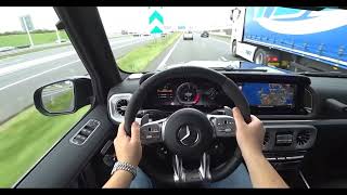 The New Mercedes AMG G63 G Class Test Drive