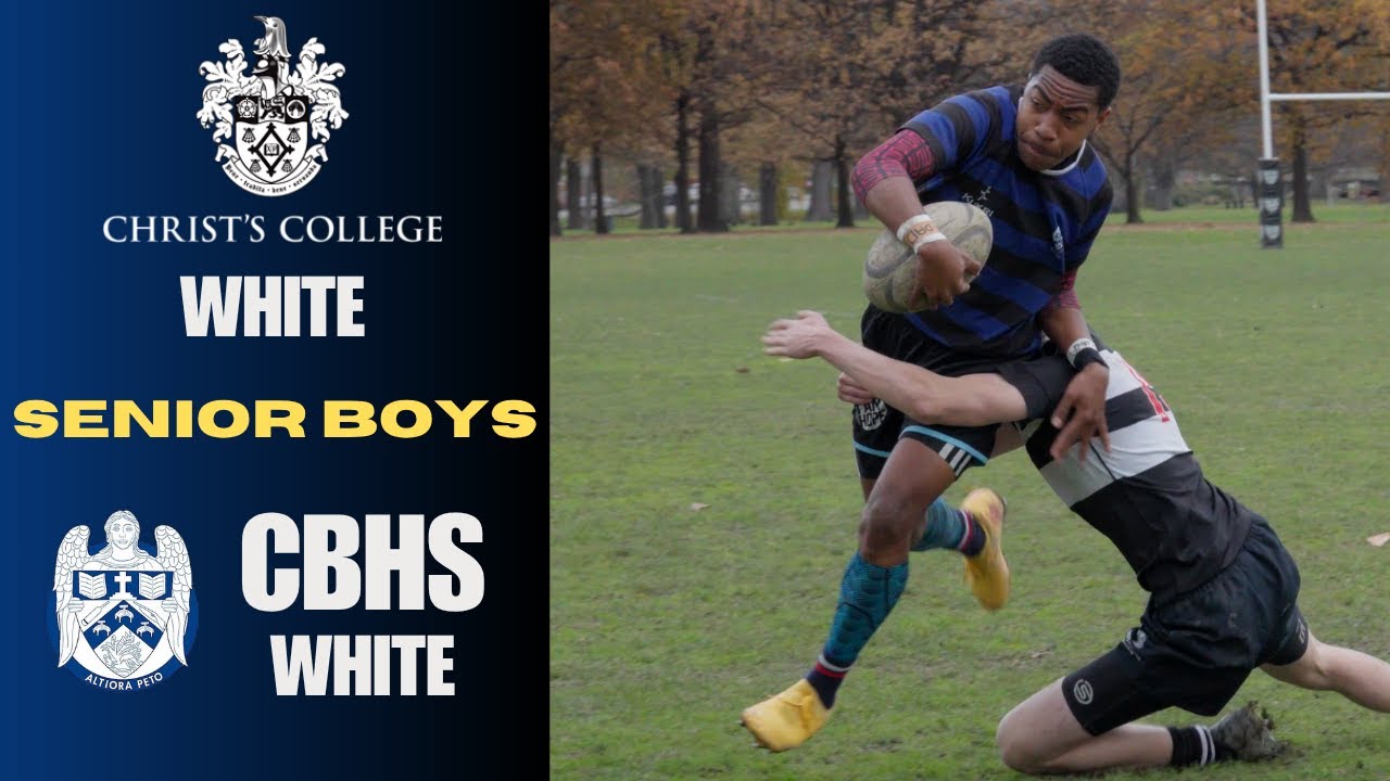 Christ's College White vs CBHS White (Y11), Senior Boys Rugby, 21st ...
