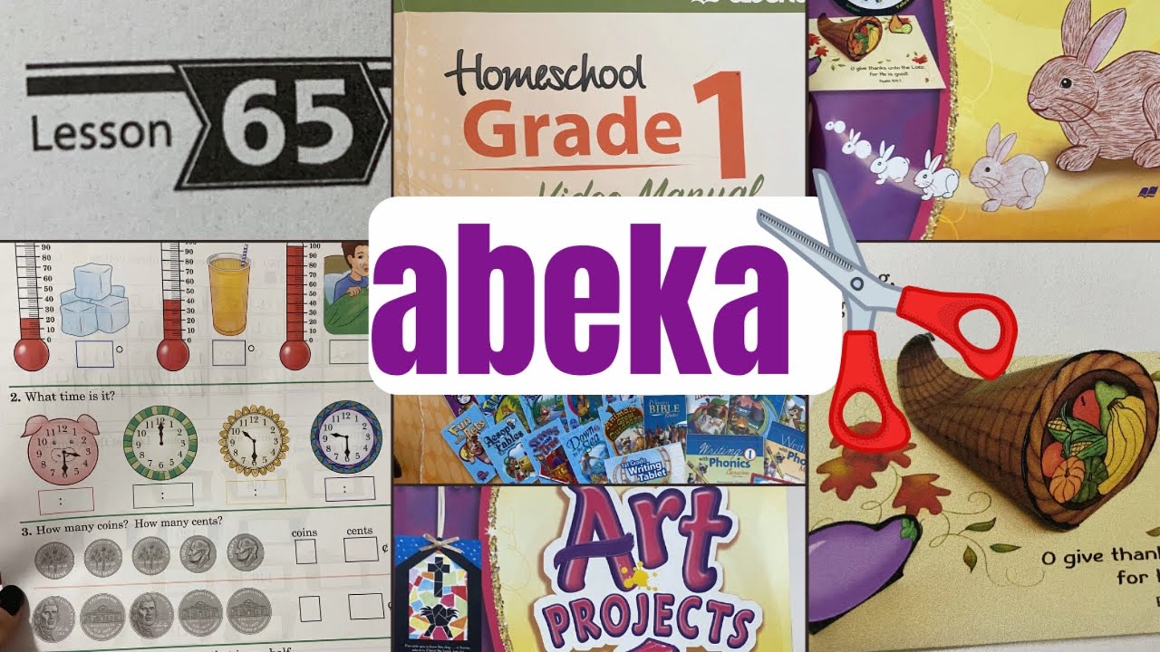 Abeka Christian academy 1St Grade Lesson 65