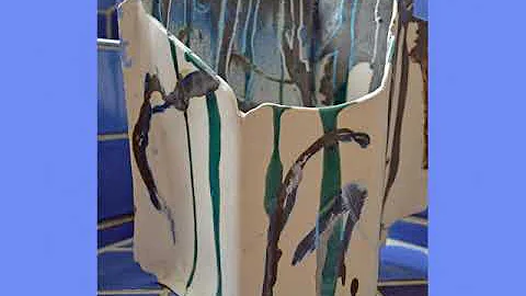 Kent TeKrony Porcelain Vase