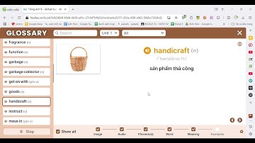 TỪ VỰNG UNIT 1- GLOBAL SUCCESS 9