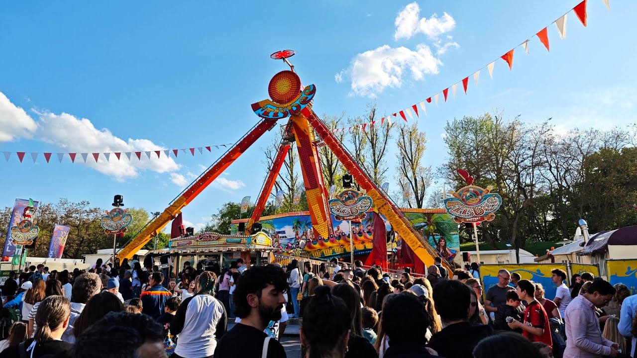 Frisbee Onride | Ruppert | Frühlingsfest Nürnberg | 4K