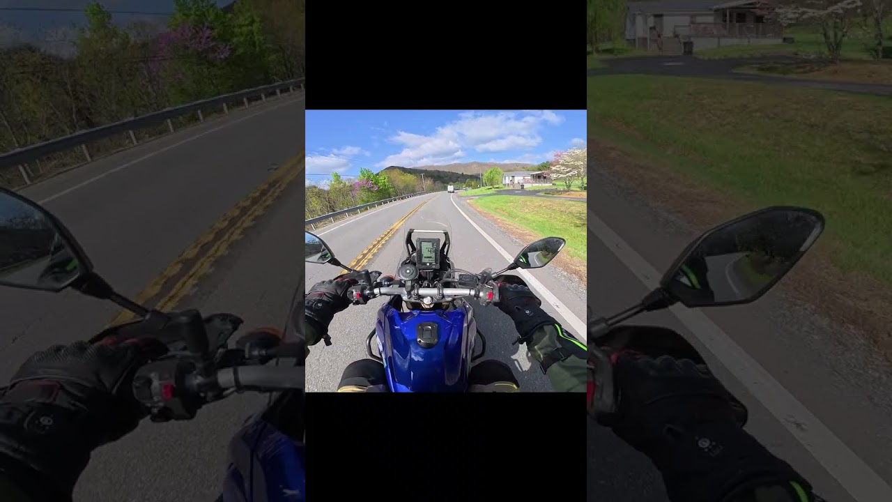 Motorcycle Ride on Route 311 | Salem to New Castle VA on Yamaha Ténéré 700