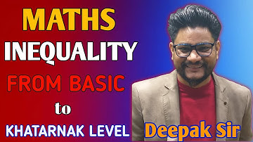 bank pyq quant | target sbi po & clerk 2022 | inequality maths solving approach by Deepak Sir |