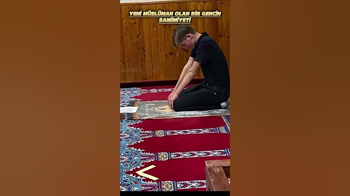 YENİ MÜSLÜMAN OLAN GENCİN SAMİMİYETİ #keşfet #trend #islam #allah