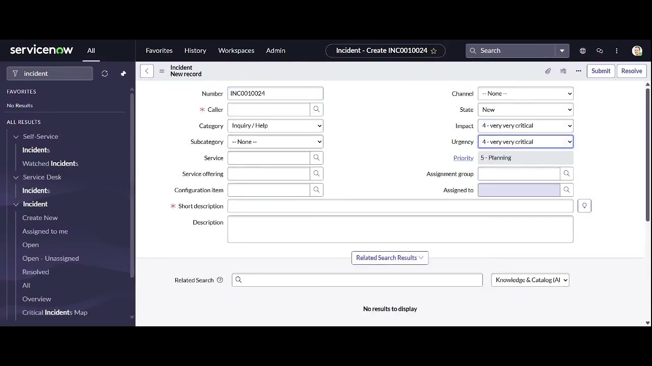 Videotutorial Servicenow Customizing Very Critical SLA Episode 26 #servicenow #tutorial # ...