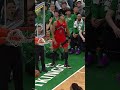Ever heard a perfect swish? This is it 👆 #celtics #nba #shorts