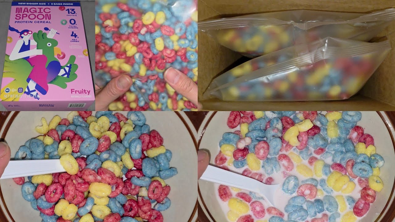 Costco Sale Item Review Magic Spoon Protein Cereal Fruity Flavor Taste Test