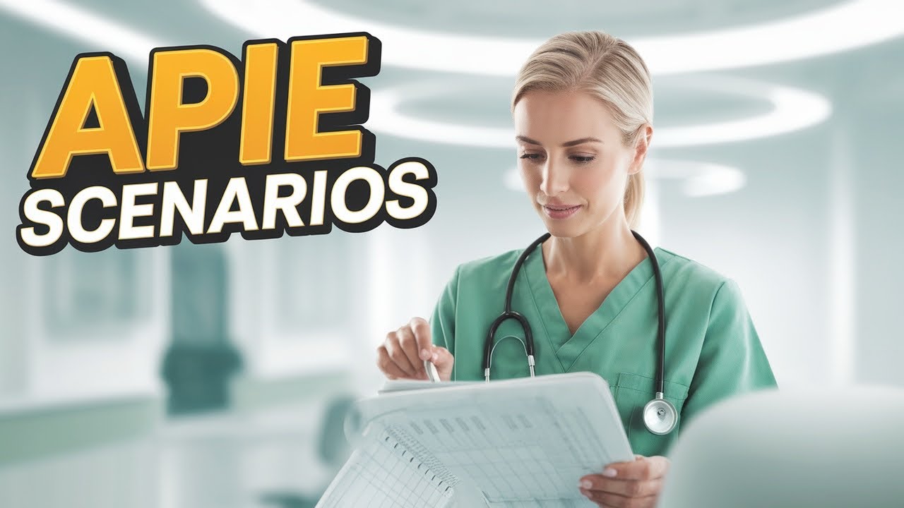 APIE Scenarios or disease conditions. What 12 APIE scenarios you will ...