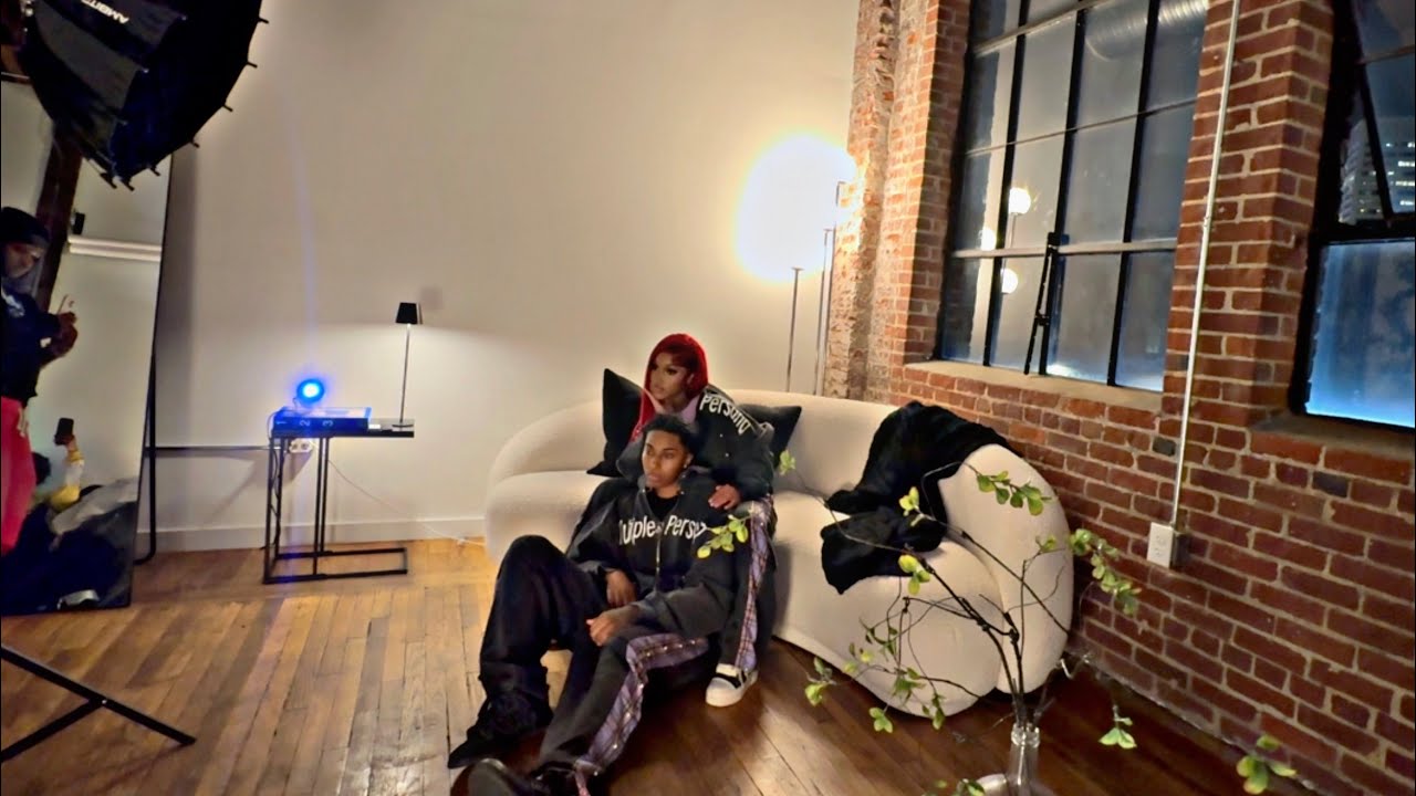 OUR FIRST SHOOT TOGETHER THE DAY BEFORE CHRISTMAS EVE 😍😍😍 