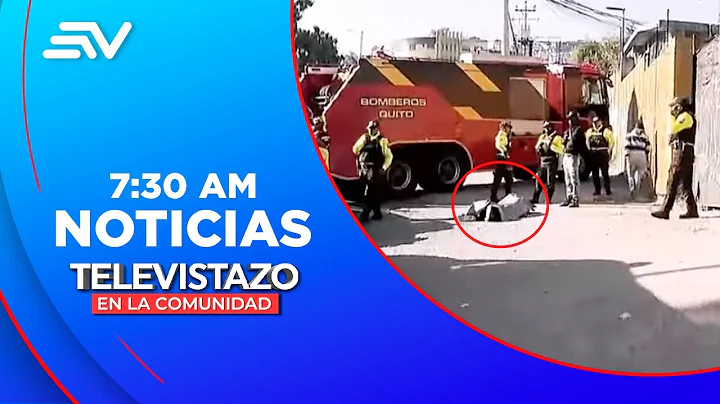 Un hombre falleció tras recibir disparos en la Av. Mariscal Sucre | Televistazo | Ecuavisa