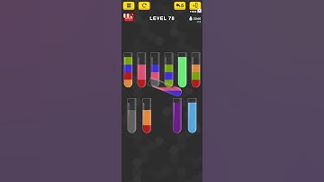 water sort color puzzle level 78