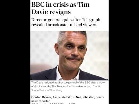 BBC in crisis as director-general Tim Davie resigns