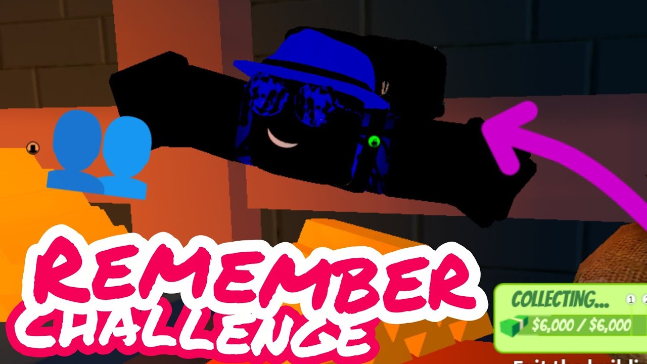 Remember Challenge inside of ROBLOX Jailbreak