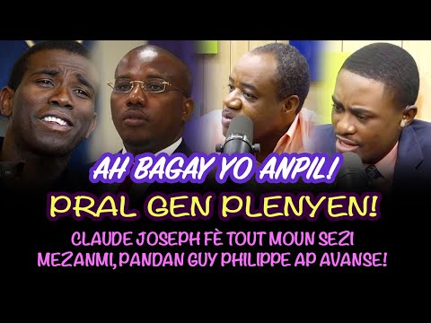 GUY PHILIPPE FE GOUVENMAN ARIEL LA AK TOUT ENTENASYONAL LA PE KOU CHAT NAN  MOMAN MEZANMI 