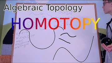 Algebraic Topology 1.1 : Homotopy (Animation Included)