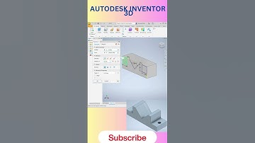 Autodesk Inventor 3D Modeling #autodeskinventor #inventortutorial
