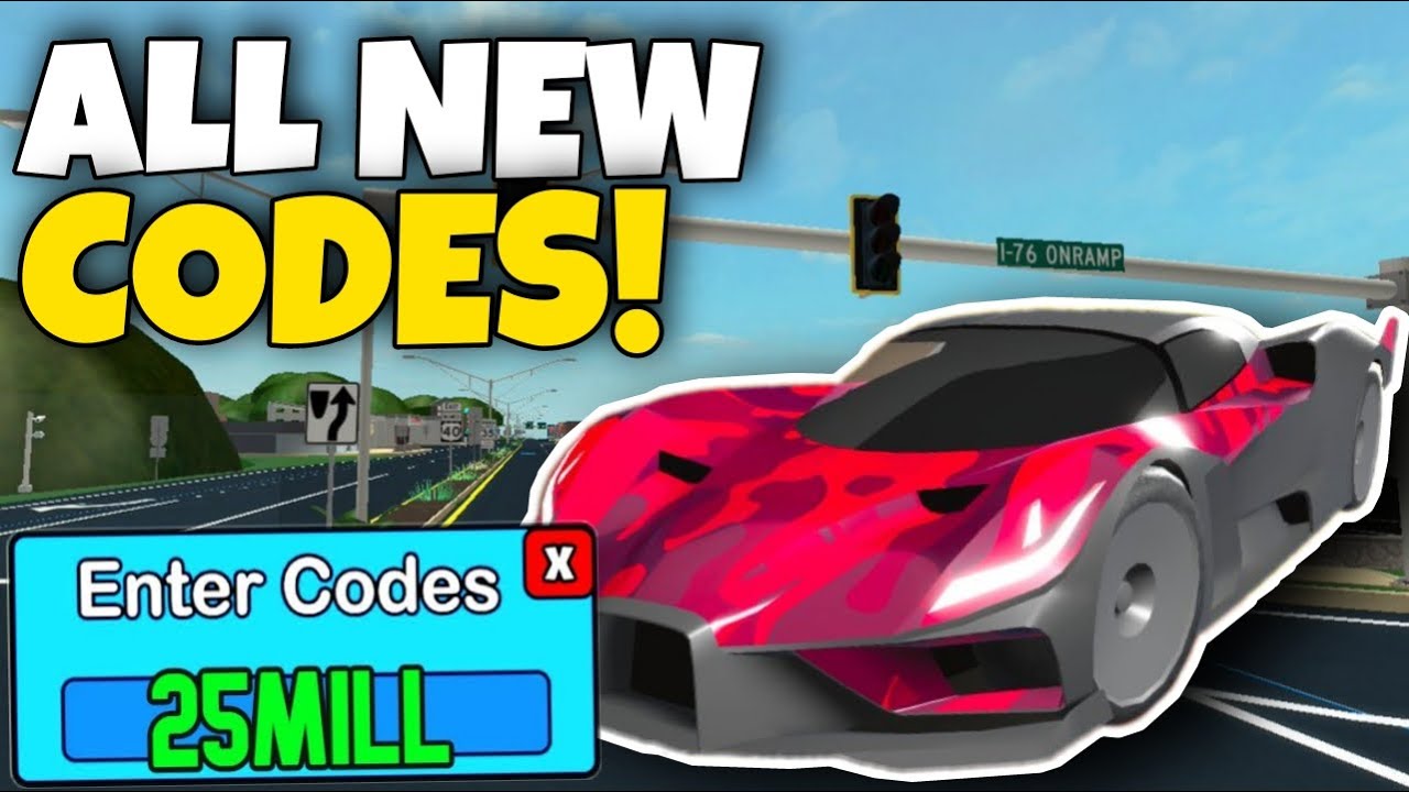 Drive codes roblox