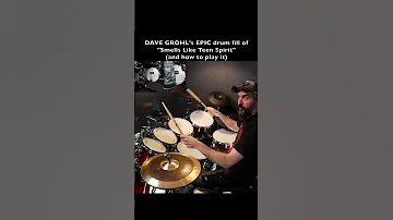 Learn the EPIC drum fill of “Smells like Teen Spirit”, by Nirvana - Dave Grohl