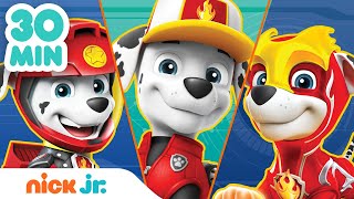 Patrulha Canina | 30 MINUTOS dos melhores momentos do Marshall! | Nick Jr. em Português screenshot 5