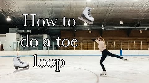 How to do a Single Toe Loop | 1 Minute Figure Skating