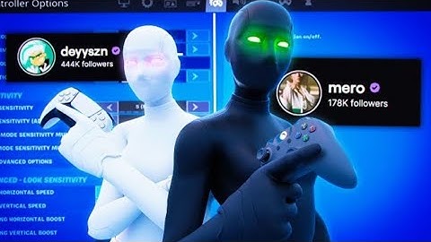 Trying The Best Pro Controller Players Settings In Fortnite Chapter 4! (ft.Deyy and mero)