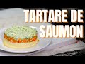 Tartare de saumon tzatziki bavaroise de fenouil