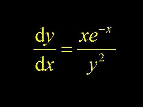 Separable differential equation