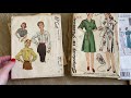 How to get started with vintage sewing patterns!!