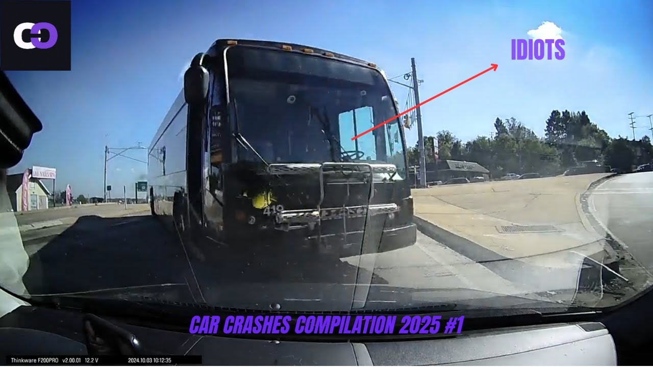 CRASHING LIKE PROS! 2025's Most Epic CAR CRASHES Caught On Camera - YouTube