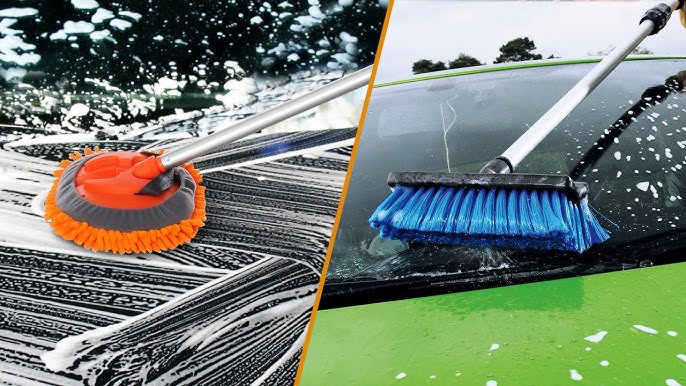  LAFANDE Car Wash Brush, Car Wash Mop, Extendable Soft  Microfibre Mop, Versatile Labor-Saving Car Wash Tool for Washing Cars Truck  SUV RV Caravans and Household : Automotive